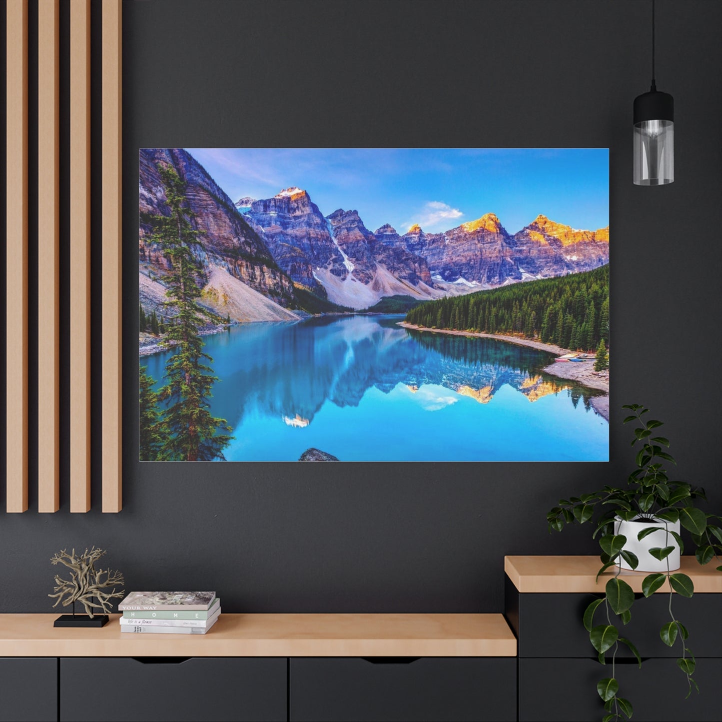 Scenic Mountain Canvas Print - Tranquil Landscape Wall Art