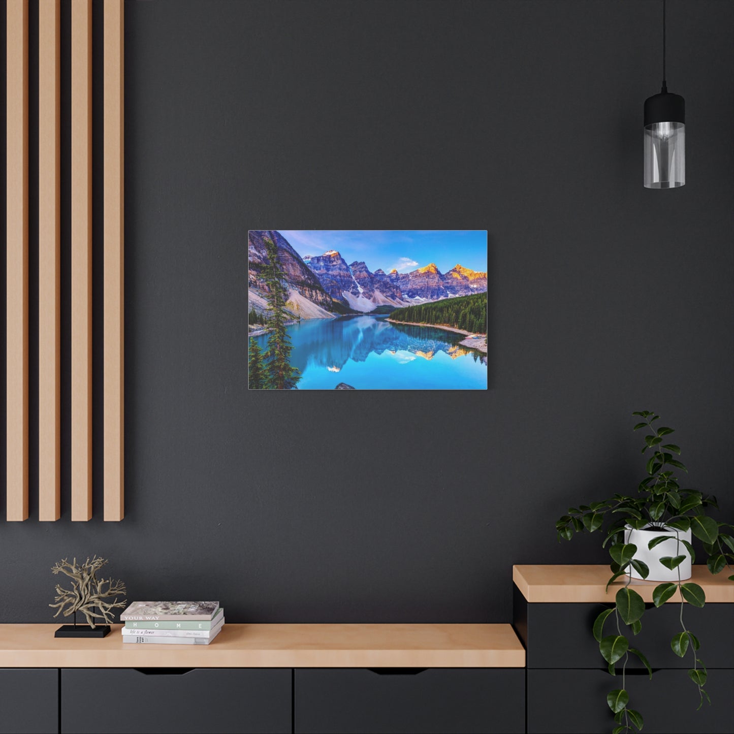Scenic Mountain Canvas Print - Tranquil Landscape Wall Art