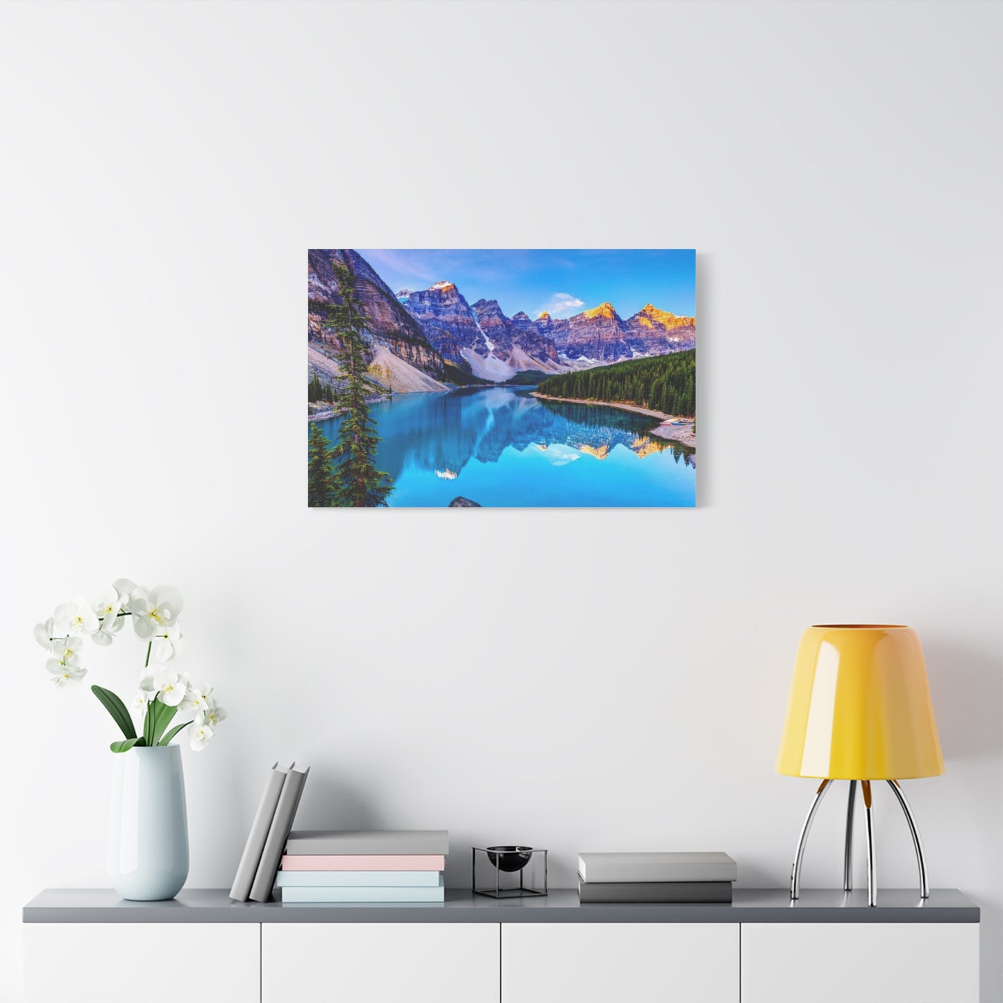 Scenic Mountain Canvas Print - Tranquil Landscape Wall Art