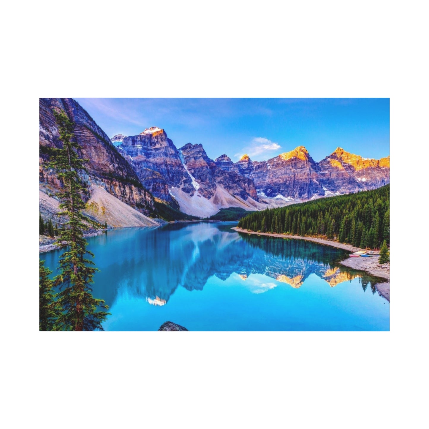 Scenic Mountain Canvas Print - Tranquil Landscape Wall Art